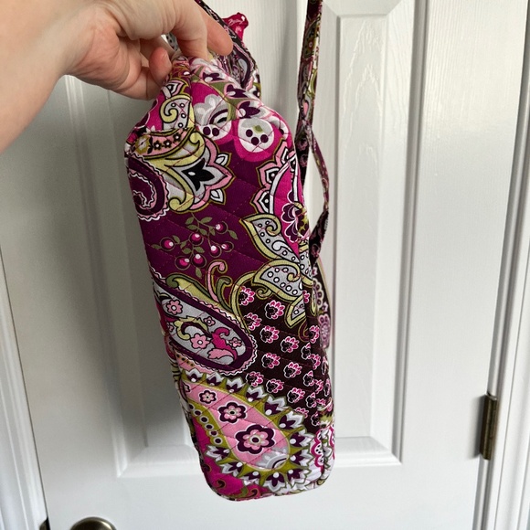 Vera Bradley x3!!! Very Berry Paisley Zip Tote, Kisslock Wallet & Small Bag - Picture 3 of 7